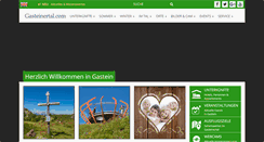 Desktop Screenshot of gasteinertal.com